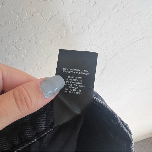 Denim Forum The Yoko Black Cutoff Short - Picture 7 of 7